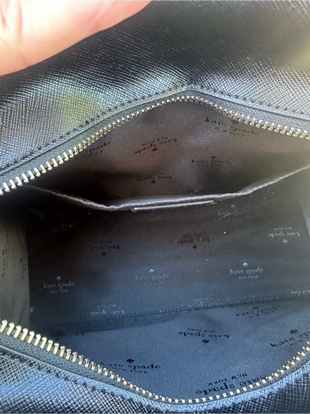 Kate Spade Black Leather Tote Bag - Picture 9 of 9
